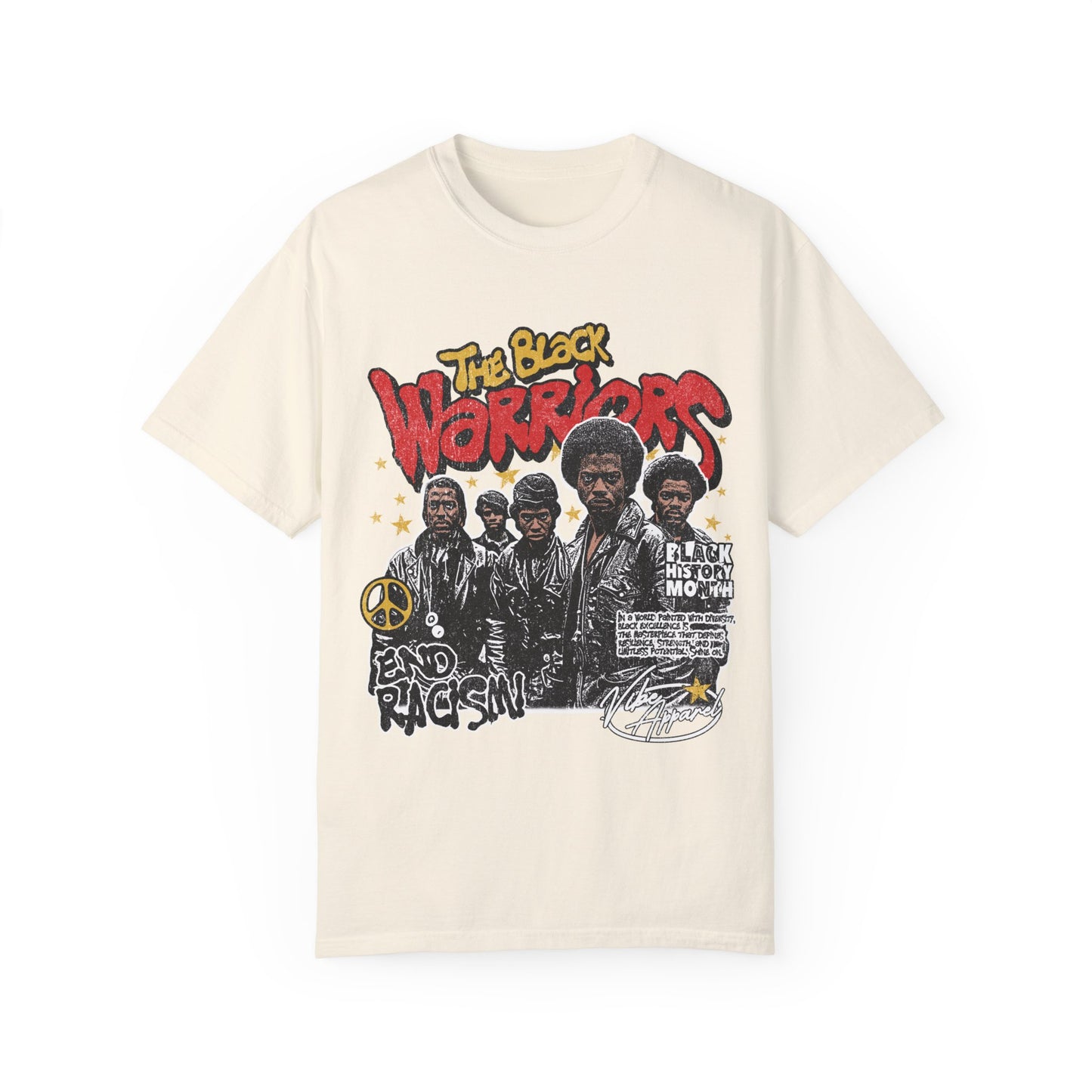 Black Warriors Heavyweight Tee